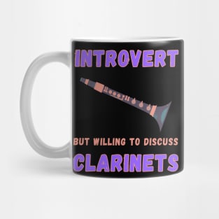 Introvert but willing to discuss clarinets Mug